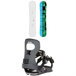 Dinosaurs Will Die Perry Snowboard ​+ Bent Metal Joint LTD Snowboard Bindings