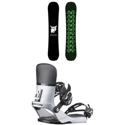 Dinosaurs Will Die Rat Snowboard ​+ Salomon EDB Snowboard Bindings 2025