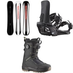 Salomon Assassin Pro Snowboard ​+ XA Supermatic Snowboard Bindings ​+ Echo Dual Boa Snowboard Boots 2026