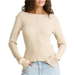 Rhythm Essential Long-Sleeve Knit Top - Women's