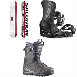 Red Salomon Snowboard, Binding & Boot Packages | evo