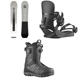 Salomon Sight Snowboard ​+ EDB Snowboard Bindings ​+ Launch Boa SJ Boa Snowboard Boots 2026