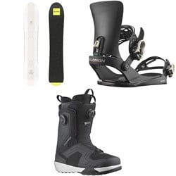 Salomon HPS - Takaharu Nakai E.P. Snowboard ​+ EDB X Snowboard Bindings ​+ Dialogue Dual Boa Snowboard Boots
