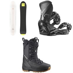 Salomon HPS - Sickstick Snowboard ​+ Quantum Snowboard Bindings  ​+ Malamute Snowboard Boots 2025