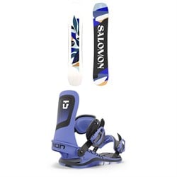 Salomon Rumble Fish Snowboard ​+ Union Ultra Snowboard Bindings - Women's 2025