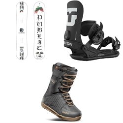 Public Snowboards Disorder Snowboard ​+ Union Strata Snowboard Bindings ​+ thirtytwo Lashed Snowboard Boots 2026
