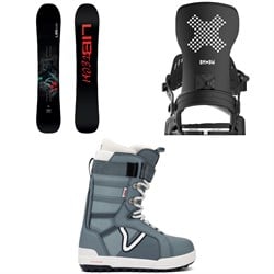 Lib Tech Dynamiss C3 Snowboard ​+ Bent Metal Stylist Snowboard Bindings ​+ Vans Hi-Standard Pro Snowboard Boots - Women's 2026