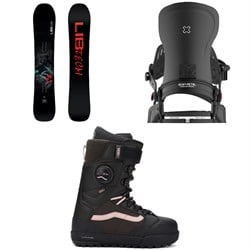 Lib Tech Dynamiss C3 Snowboard ​+ Bent Metal Forte Snowboard Bindings ​+ Vans Luna Pro Snowboard Boots - Women's 2026