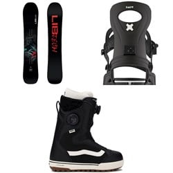 Lib Tech Dynamiss C3 Snowboard ​+ Bent Metal Metta Snowboard Bindings ​+ Vans Encore Pro Snowboard Boots - Women's 2026