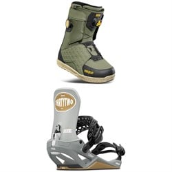 thirtytwo Lashed Double Boa Snowboard Boots ​+ thirtytwo T32M FASE Snowboard Bindings 2026