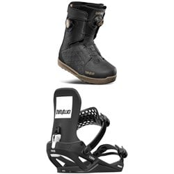 thirtytwo Lashed Double Boa Snowboard Boots 2026 ​+ thirtytwo T32M FASE Snowboard Bindings 2026