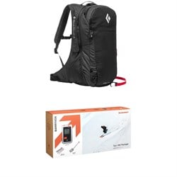 Black Diamond JetForce 25L Pro Airbag Pack ​+ Mammut Barryvox 1 Tour 280 Safety Package