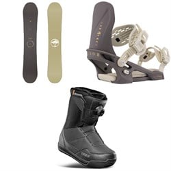 Arbor Mantra Decon Snowboard ​+ Acacia Snowboard Bindings ​+ thirtytwo Shifty Boa Snowboard Boots - Women's 2026