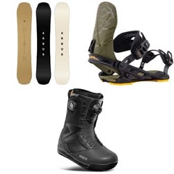 Arbor Element Decon Snowboard ​+ Hemlock Snowboard Bindings ​+ thirtytwo STW Double Boa Snowboard Boots 2026