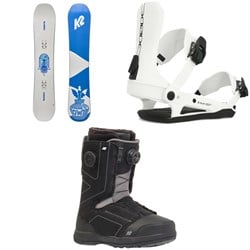 K2 Extravision Snowboard ​+ Ride CL-6 Snowboard Bindings ​+ K2 Trance Snowboard Boots - Women's 2025