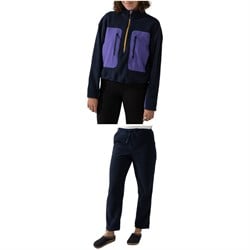 Wild Rye Danner 3​/4 Zip Jacket ​+ High Pile Fleece Joggers - Women's