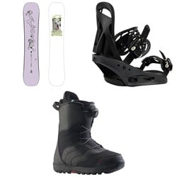 Burton Good Company Snowboard ​+ Citizen Snowboard Bindings ​+ Mint Boa Snowboard Boots - Women's 2026