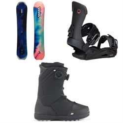 K2 Passport Snowboard ​+ Season Meld Snowboard Bindings ​+ K2 Maysis Snowboard Boots