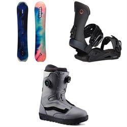 K2 Passport Snowboard ​+ Season Meld Snowboard Bindings ​+ Vans Aura Pro Snowboard Boots