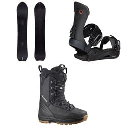 Season Aero Snowboard ​+ Meld Snowboard Bindings ​+ Salomon Malamute Snowboard Boots