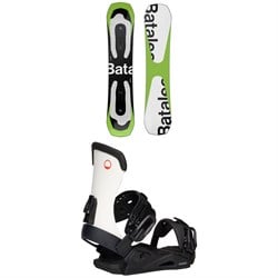 Bataleon Evil Teen Snowboard ​+ Season Meld Snowboard Bindings - Kid's