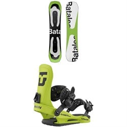 Bataleon Evil Teen Snowboard ​+ Union Cadet Pro Snowboard Bindings - Kids'