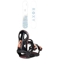 Roxy Dawn Snowboard ​+ Viva LTD Snowboard Bindings - Women's 2026