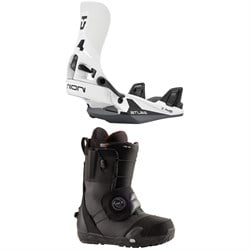 Union Atlas Step On Snowboard Bindings ​+ Burton Ion Step On Snowboard Boots