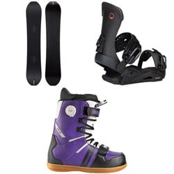 Season Kin Snowboard ​+ Meld Snowboard Bindings ​+ Deeluxe D.N.A. Pro Snowboard Boots