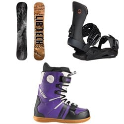 Lib Tech Legitimizer C3 Snowboard ​+ Season Meld Snowboard Bindings ​+ Deeluxe D.N.A. Pro Snowboard Boots