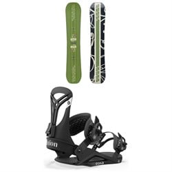 K2 Lime Lite Snowboard ​+ Union Rosa Snowboard Bindings - Women's