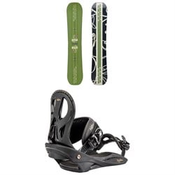 K2 Lime Lite Snowboard ​+ Nitro Rythm Snowboard Bindings - Women's 2025