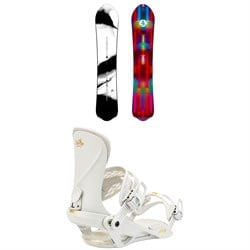 Burton Family Tree Alekesam Snowboard ​+ Nitro Ivy Snowboard Bindings - Women's 2025