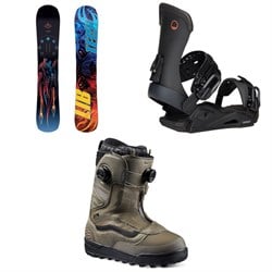 Lib Tech Rasman C2X Snowboard ​+ Season Meld Snowboard Bindings ​+ Vans Verse Snowboard Boots