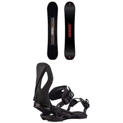 Arbor Red Gerard Pro Snowboard 2027 ​+ Cypress Snowboard Bindings