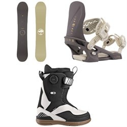 Arbor Mantra Decon Snowboard ​+ Acacia Snowboard Bindings ​+ Deeluxe ID Lara Boa Snowboard Boots - Women's 2026