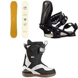 Arbor Swoon Decon Snowboard ​+ Acacia Snowboard Bindings ​+ Deeluxe ID Lara Boa Snowboard Boots - Women's 2026