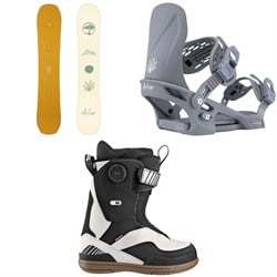 Arbor Swoon Decon Snowboard ​+ Acacia Snowboard Bindings ​+ Deeluxe ID Lara Boa Snowboard Boots - Women's 2026