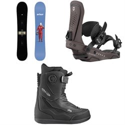Arbor El Camino Snowboard ​+ Union Force Snowboard Bindings ​+ Deeluxe Aeris Snowboard Boots 2026