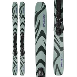 Salomon E QST 92 Skis + M11 GW Ski Bindings 2026