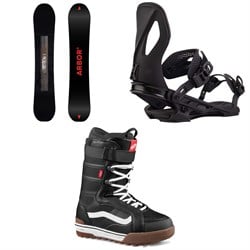 Arbor Red Gerard Pro Snowboard ​+ Cypress Snowboard Bindings ​+ Vans Hi-Standard Pro Snowboard Boots 2026
