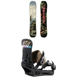 Burton Custom Snowboard ​+ Malavita Snowboard Bindings 2026