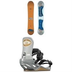thirtytwo Middle Earth Pro LTD Snowboard ​+ T32M FASE Snowboard Bindings