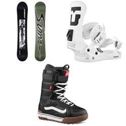 Sims ATV Snowboard ​+ Union Force Classic Snowboard Bindings ​+ Vans Hi-Standard Pro Snowboard Boots 2026
