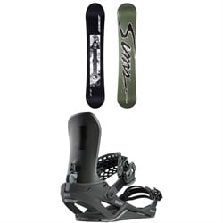 Sims ATV Snowboard ​+ thirtytwo T32M FASE Snowboard Bindings 2027