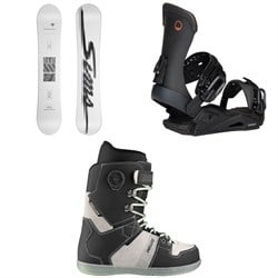 Sims Aurum Snowboard ​+ Season Meld Snowboard Bindings ​+ Deeluxe D.N.A. Snowboard Boots 2026