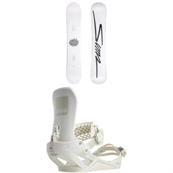 Sims Bowl Squad Snowboard ​+ thirtytwo T32M FASE Snowboard Bindings