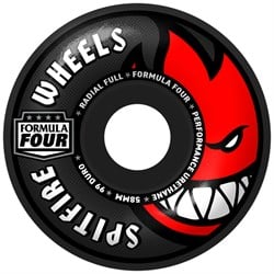 Spitfire Formula Four 99d Radial Full Black Skateboard Wheels