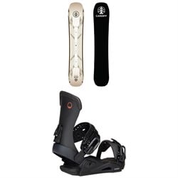Cardiff Goat Enduro Snowboard ​+ Season Meld Snowboard Bindings 2026