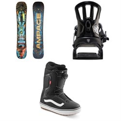 Rossignol Ampage Vol.1 Snowboard ​+ Battle Snowboard Bindings ​+ Vans Aura OG Snowboard Boots 2026